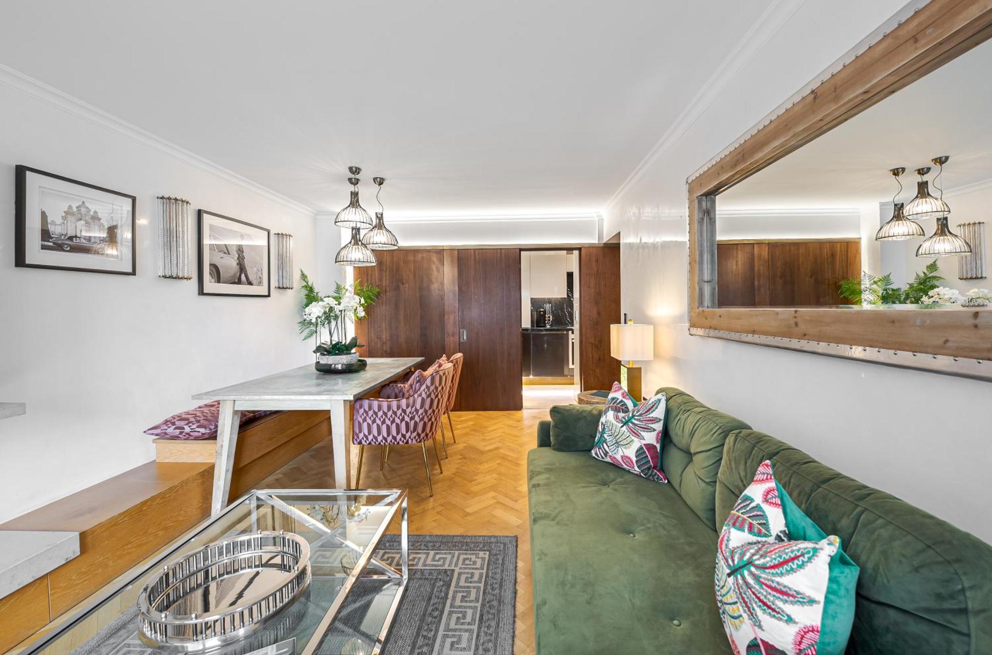 Modern Knightsbridge Apartment With Balcony Overlooking Harrods Prime Location London Luaran gambar